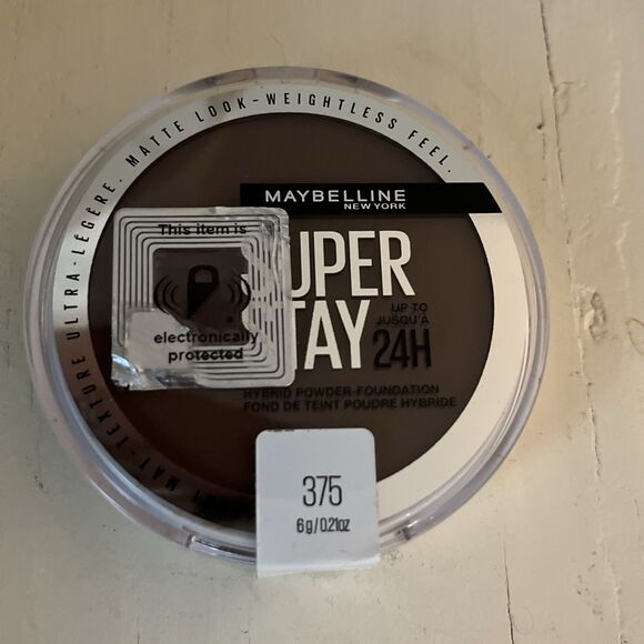 MAYBELLINE SUPER STAY up to 24HR Hybrid Powder-Foundation #375 - Picture 1 of 3